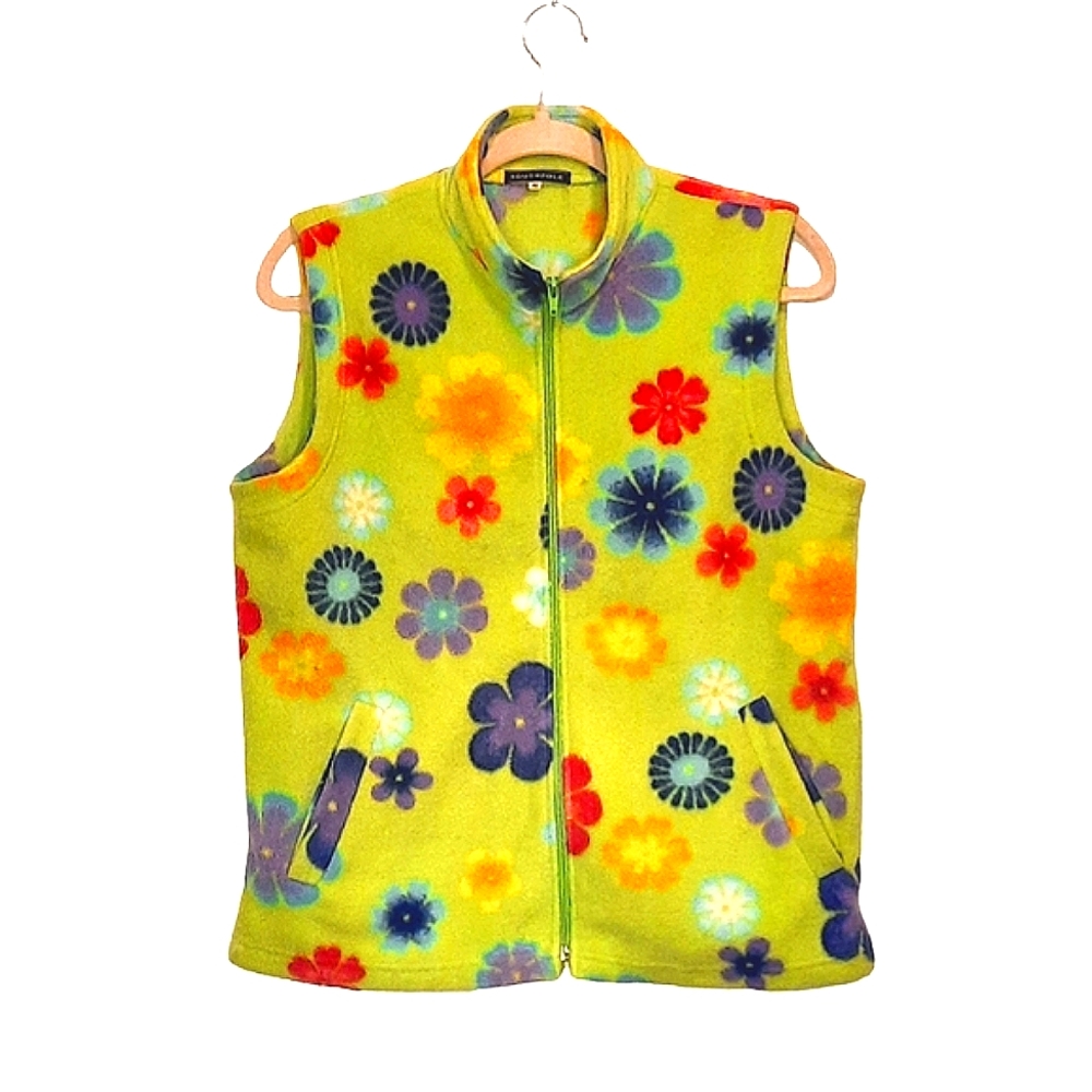 SOUTHPOLE Fleece Vest, Full Zip